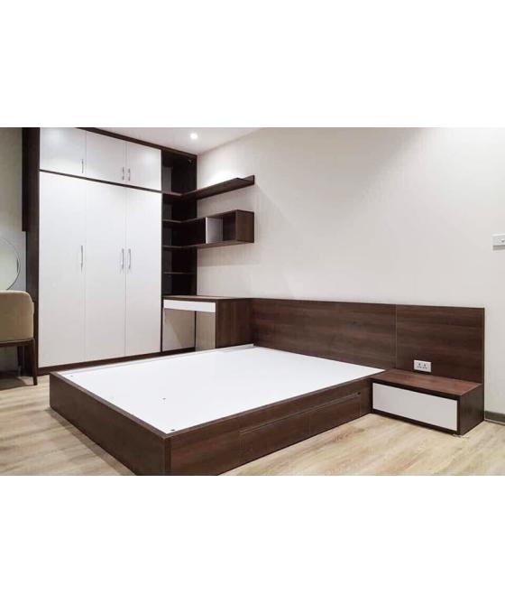 Tủ quần áo PN16 - Gỗ MDF - Dài 1.2m đến 1.8m (cao 2.4m) Tủ quần áo PN16 - Gỗ MDF - Dài 1.2m đến 1.8m (cao 2.4m)